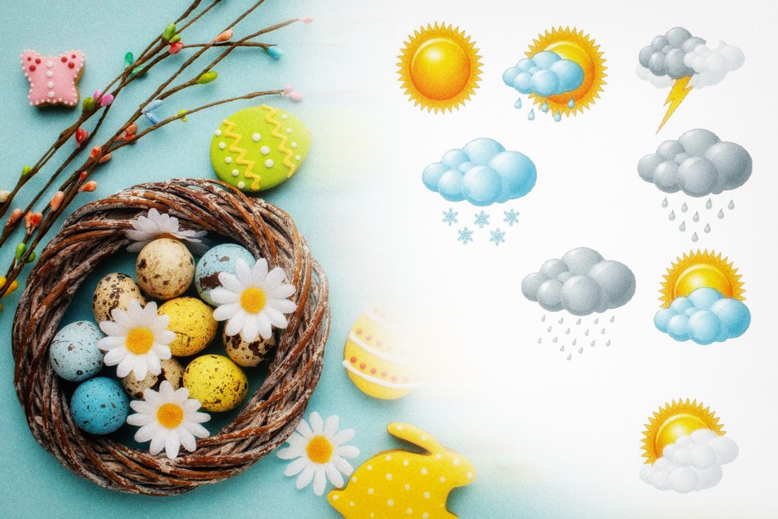 Новости Днепра про +6 та хмарно: яка погода чекає на дніпрян у Великодні вихідні