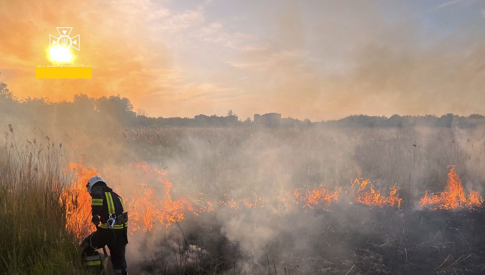 Новости Днепра про Жителей Днепра и области предупреждают о чрезвычайной пожарной опасности