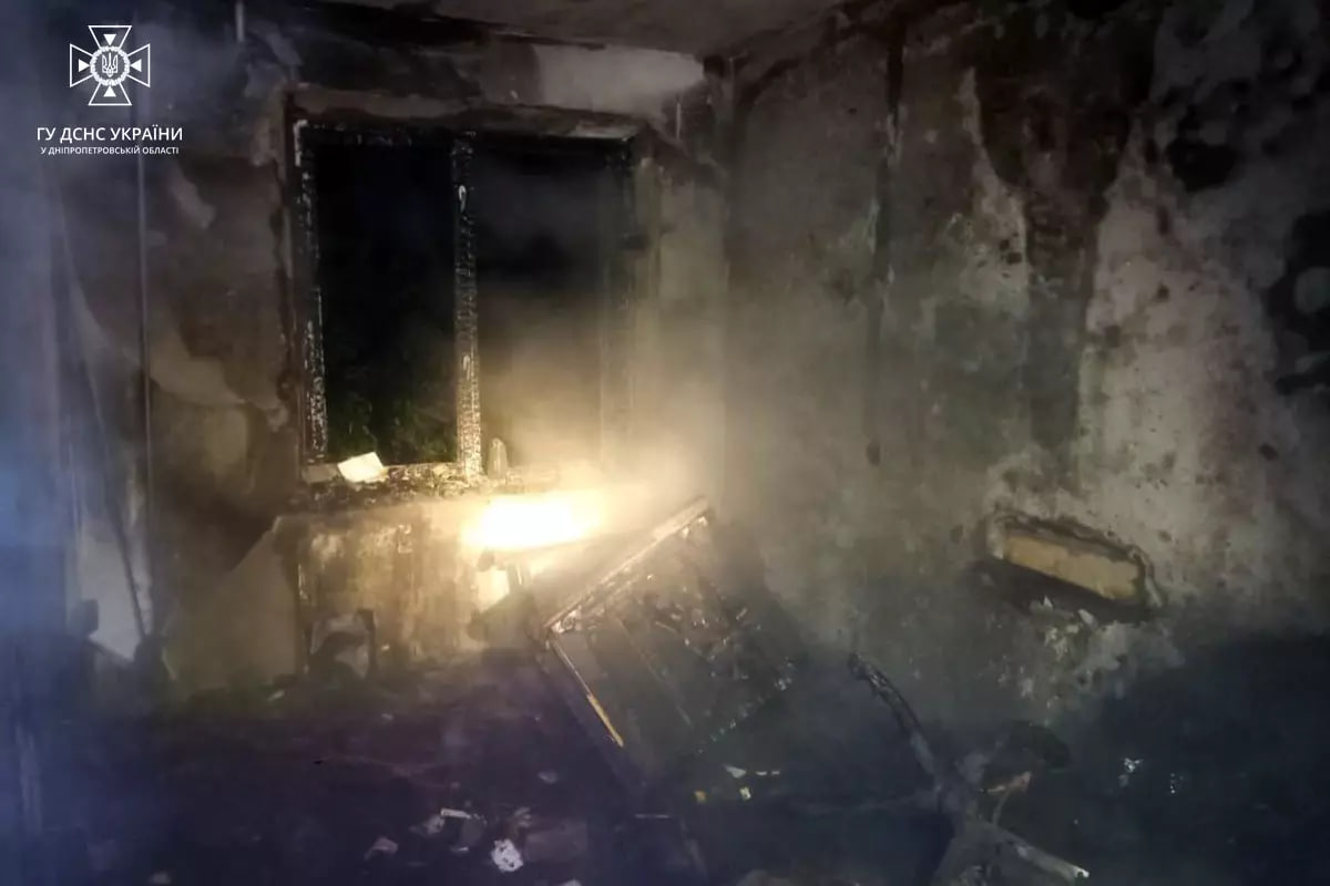 Новости Днепра про Пожежа на Дніпропетровщині: вогнеборці врятували двох осіб