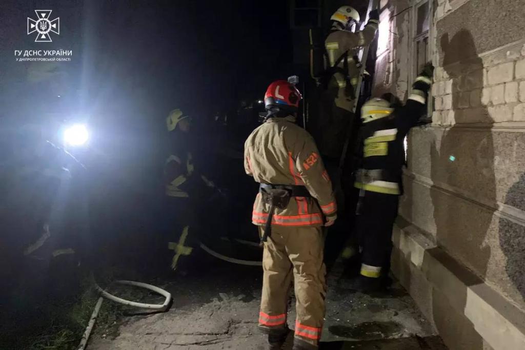 Новости Днепра про В Соборном районе Днепра в пожаре погиб мужчина