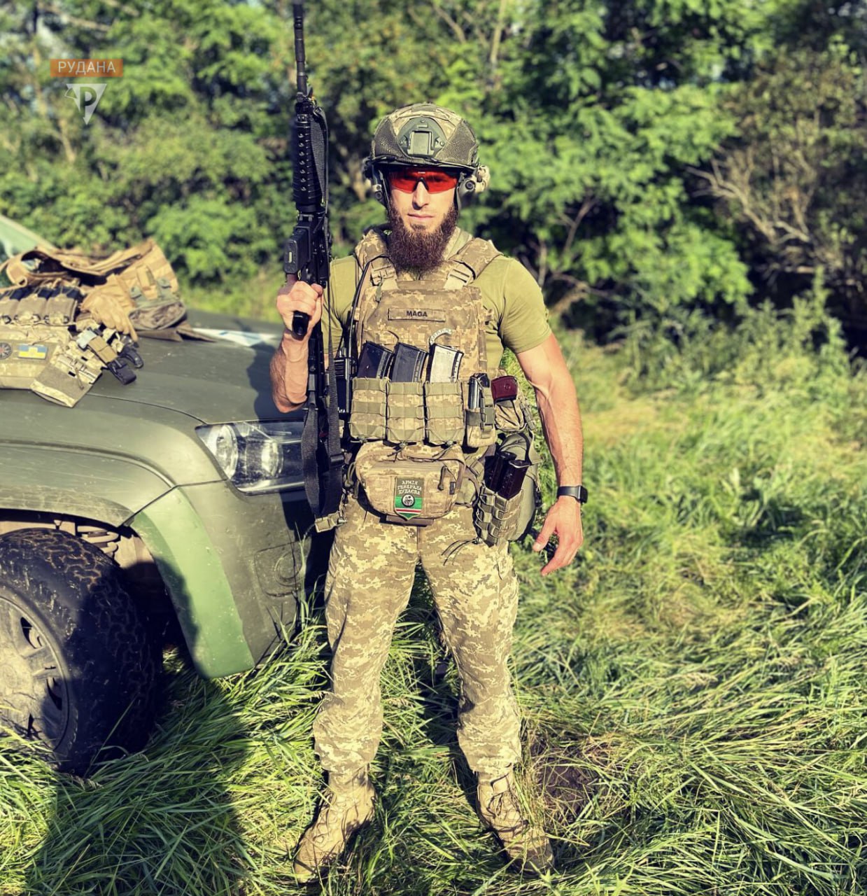 Новости Днепра про В бою за Украину погиб глава чеченской общины Кривого Рога