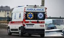 В Днепре на Слобожанском проспекте водитель Mercedes не пропускал «скорую», которая везла раненого бойца