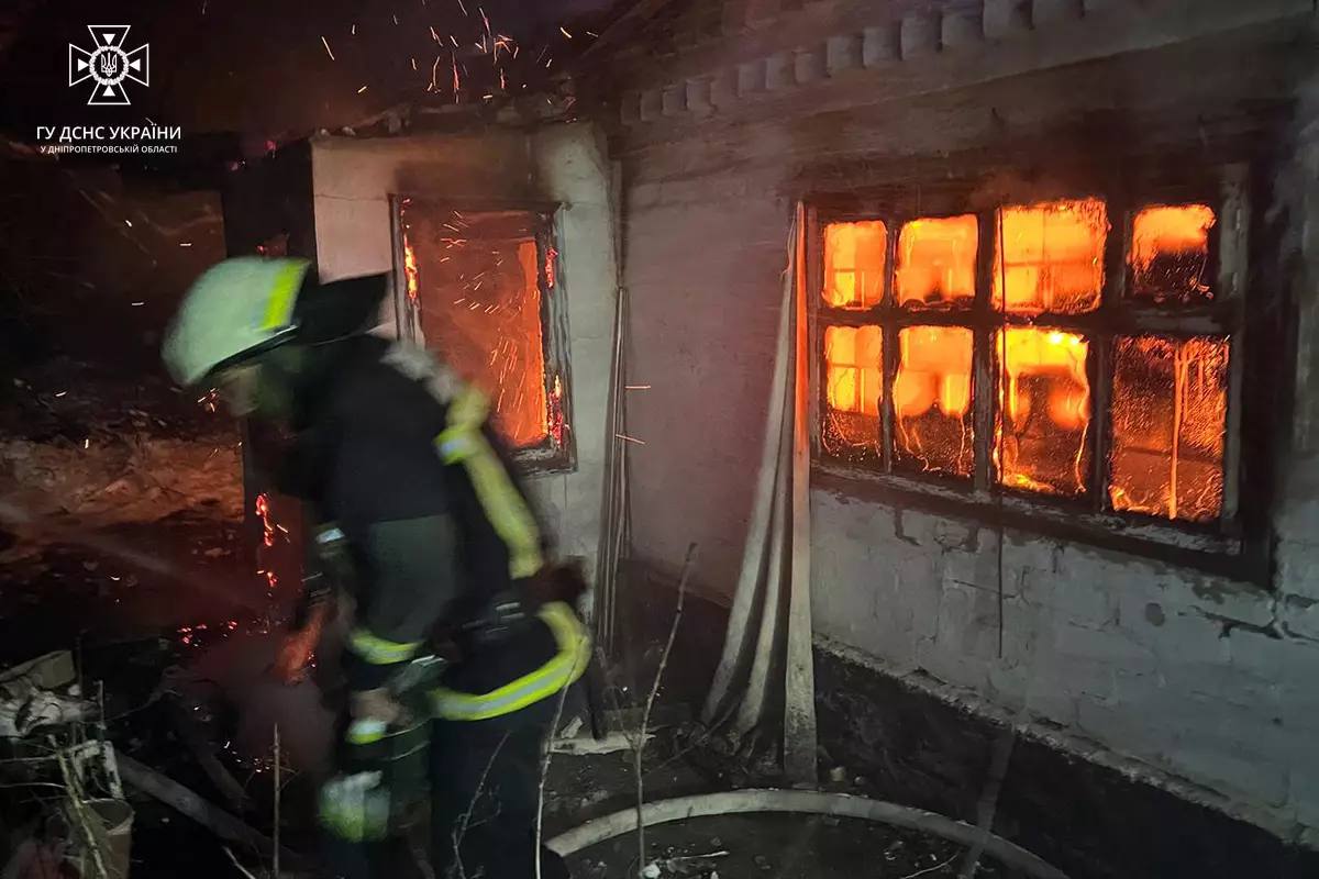 Новости Днепра про На Дніпропетровщині у пожежі загинула людина
