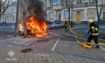 В Днепре сегодня массово горят автомобили (ФОТО)