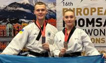 Спортсмени із Дніпра вибороли бронзові медалі на Чемпіонаті Європи з тхеквондо