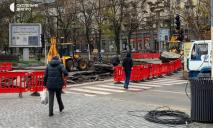 Ремонтні роботи на перехресті Яворницького та Грушевського: скільки витратять з бюджету