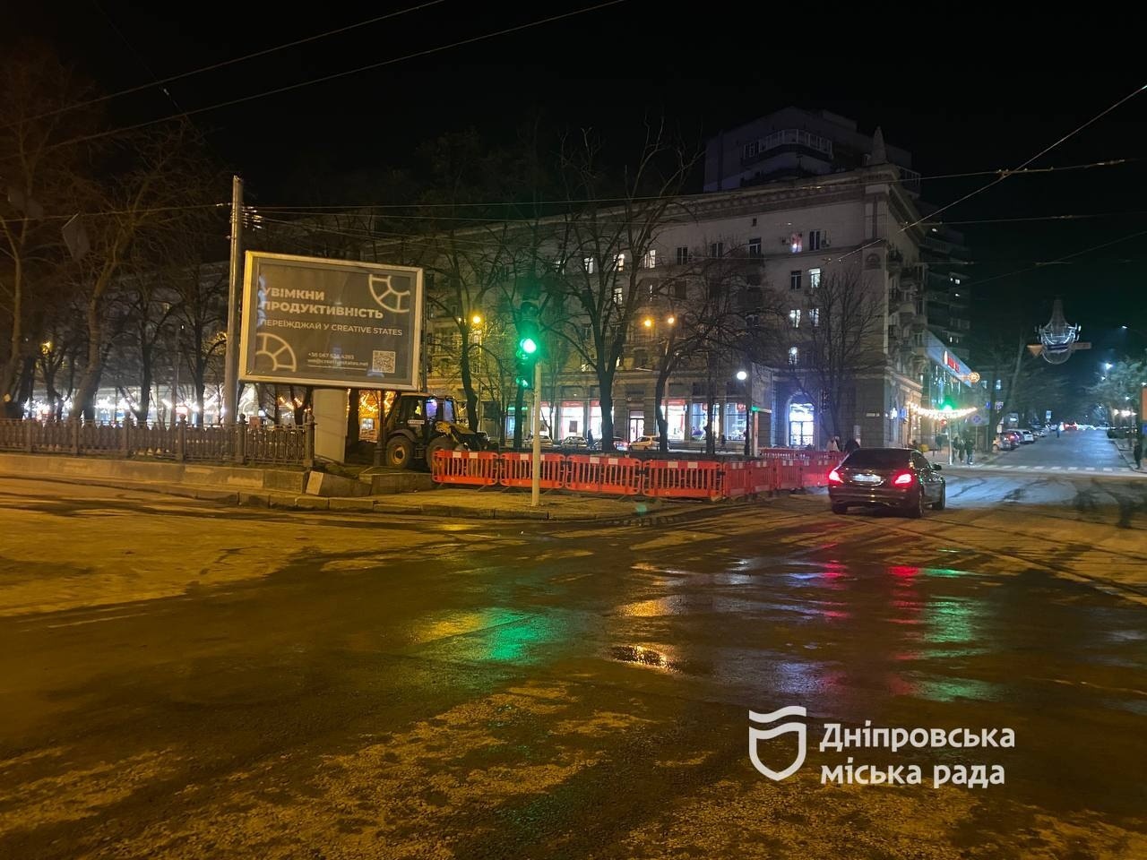 Новости Днепра про У Дніпрі повністю відновили рух проспектом Яворницького: як тепер курсує громадський транспорт