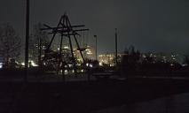 Набережная Днепра и сквер «Прибрежный» погрузились в темноту (ФОТО)