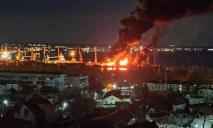 Офіційно: у Криму наші захисники потопили російський десантний корабель “Новочеркаськ” (ВІДЕО)