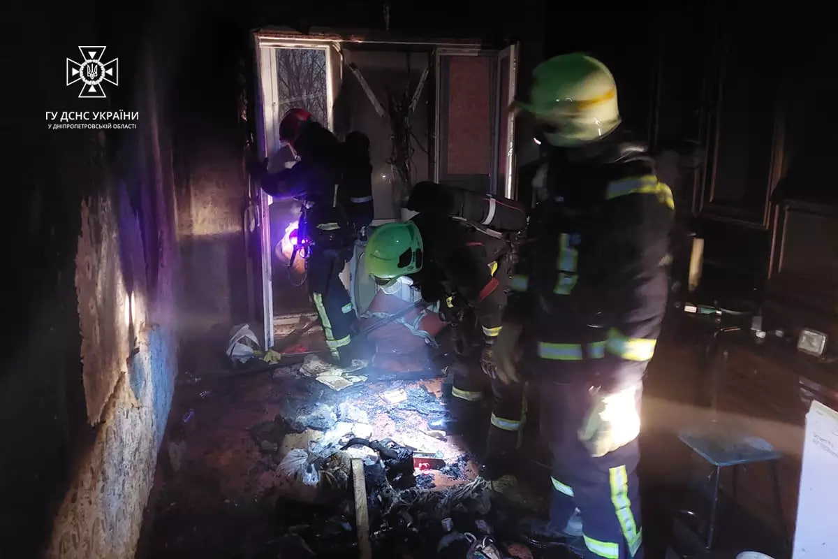 Новости Днепра про На Дніпропетровщині під час пожежі виявили тіло чоловіка
