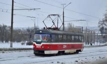 По городу на Днепропетровщине курсирует самый быстрый трамвай в Украине