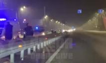 В Днепре на перекрёстке Запорожского шоссе и улицы Паники произошло ДТП