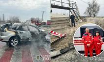 Медики розповіли про травми водія Lexus та патрульного, якого збили на блокпосту на трасі Дніпро – Кривий Ріг