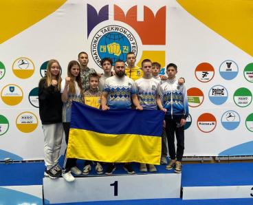 Спортсмени з Дніпра вибороли 13 медалей на Чемпіонаті Європи з таеквон-до ІТФ