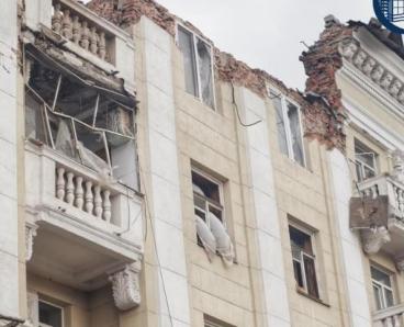Пряме влучання: ракета зруйнувала квартиру професора із Дніпра