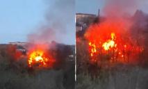 В Днепре на Пирогова вспыхнул масштабный пожар: комментарий ГСЧС