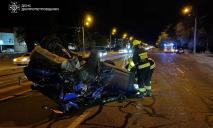 В Днепре на Слобожанском проспекте произошла ужасная тройная авария: есть пострадавшие