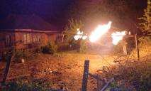 Ночью агрессор трижды обстреливал Днепропетровскую область: загорелся газопровод, повреждены дома