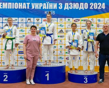 Спортсмени з Дніпра вибороли 6 медалей на чемпіонаті України з дзюдо