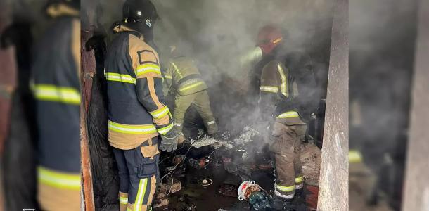 В Днепропетровской области на пепелище дома нашли тело человека