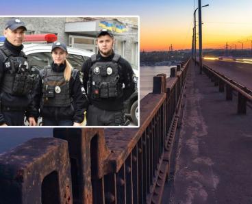 В Днепре в последний момент спасли мужчину, который хотел прыгнуть с моста