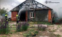 На Днепропетровщине пожарные ликвидировали возгорание жилого дома