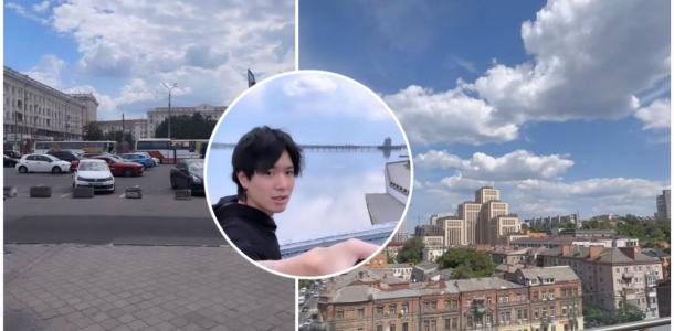 Известный блогер из Японии поделился впечатлениями о Днепре: побывал в укрытии и кормил гусей на Победе