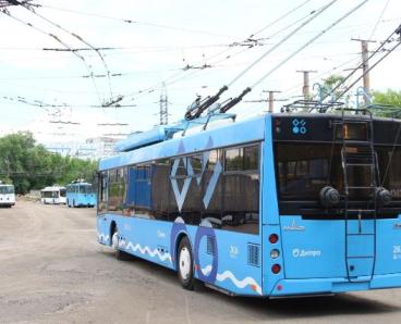 У Дніпрі через відключення світла деякі тролейбуси змінили схему руху