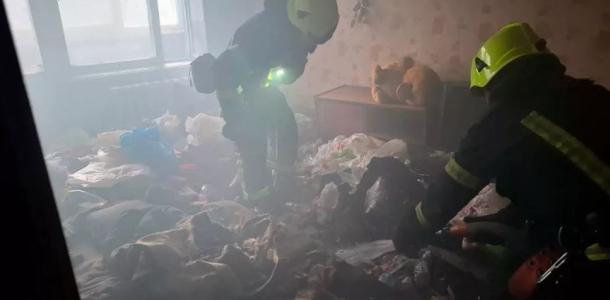 В Павлограде из пожара спасли мужчину