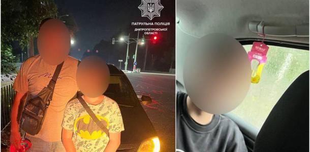 В Днепре 13-летний юноша катал в автомобиле своего 12-летнего друга