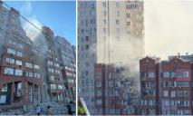 У квартирах заблоковані люди: у Дніпрі один загиблий та п’ять поранених через ракетний удар