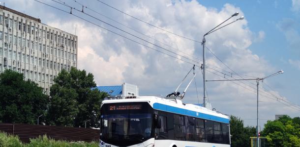 В Днепре из-за отключения напряжения изменят маршрут три троллейбуса