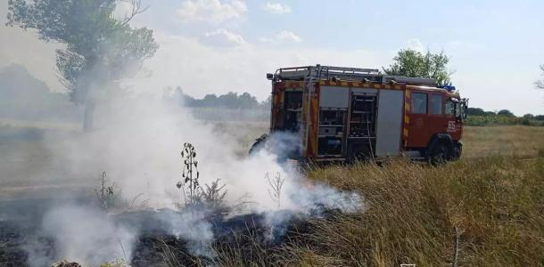 В сутки огонь уничтожил 67 га экосистем Днепропетровщины: сохраняется V уровень опасности