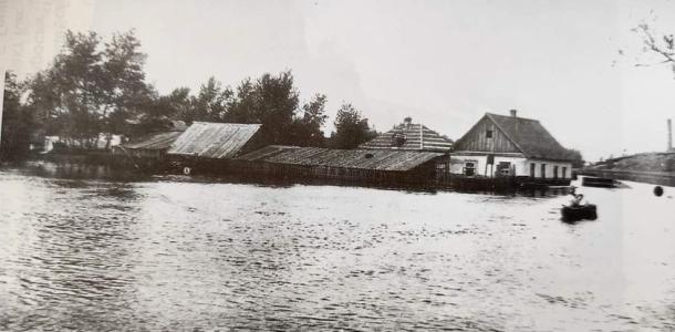 Как выглядела Мандрыковка во время большого наводнения 1931: жители Днепра обнародовали уникальные фото